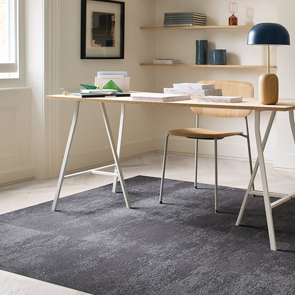 Making rugs from carpet tiles