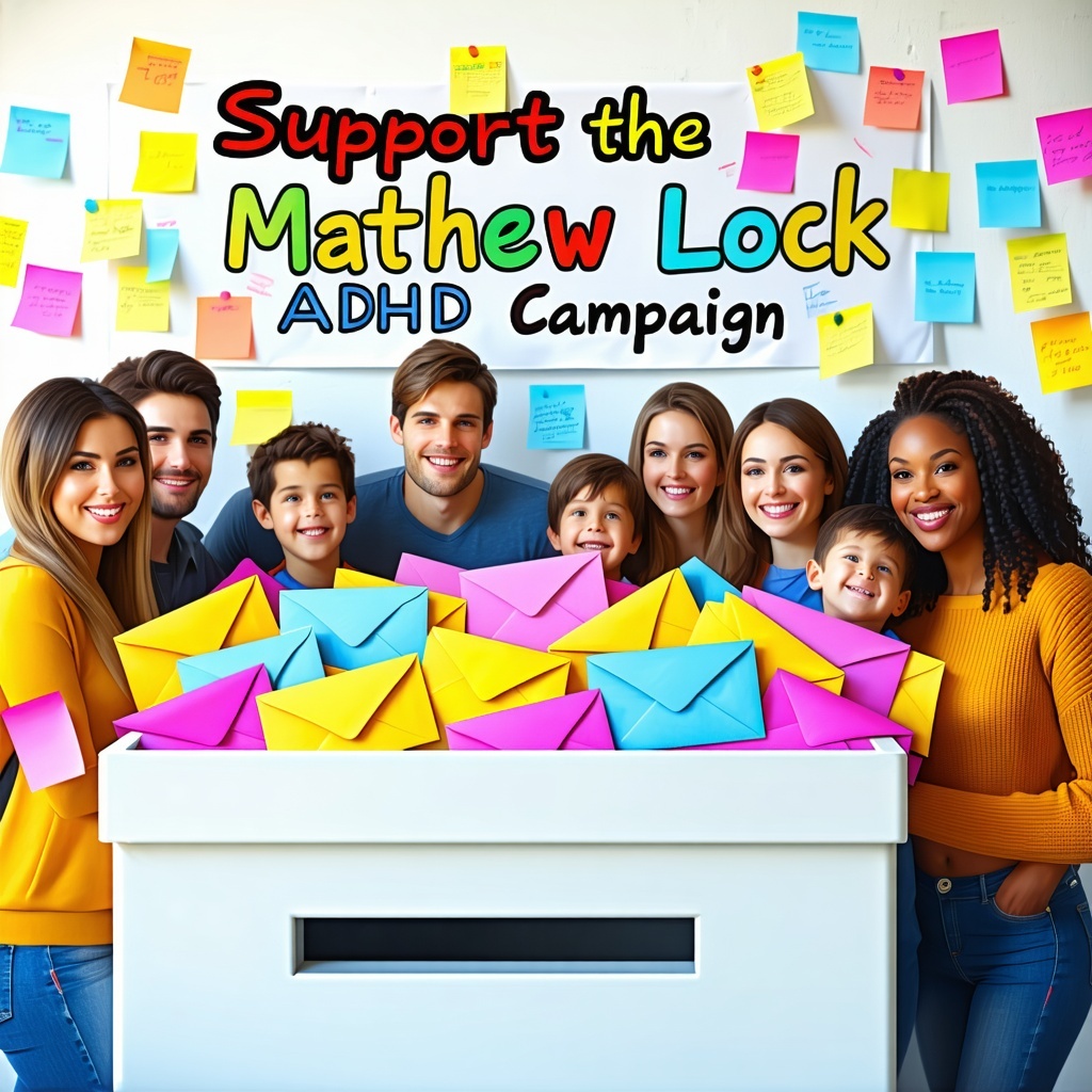 Matthew Lock ADHD campaign